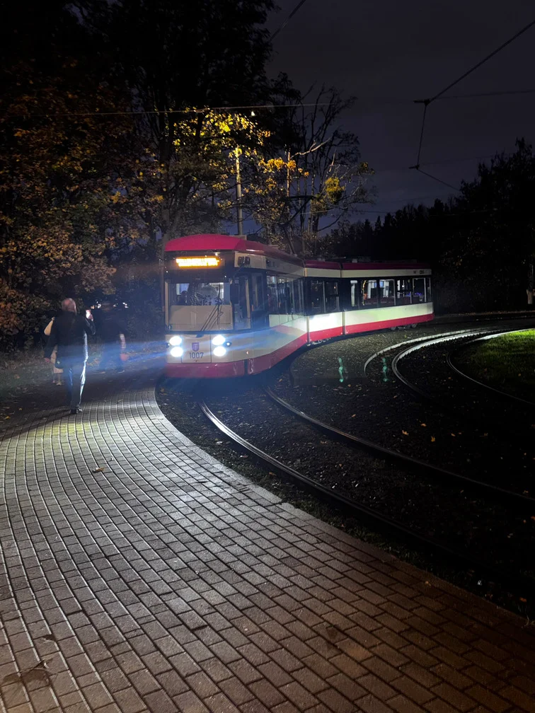 Halloweenowy tramwaj w Gdańsku